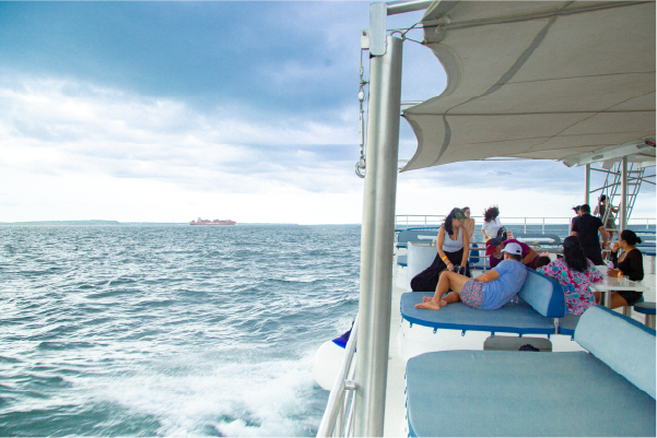 ISLAS DEL ROSARIO EN CATAMARAN